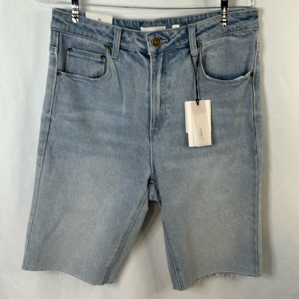 High Rise Bermuda Jean Short